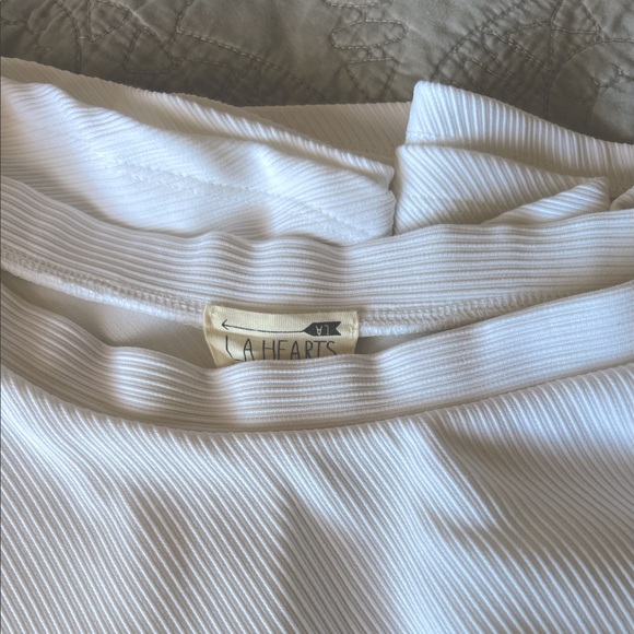 White Pacsun Skater Skirt - Picture 2 of 3